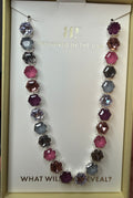 Frosted in Fizz - Holiday Jewel Candy Necklace