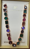 Glimmer On The Rocks - Holiday Jewel Candy Necklace